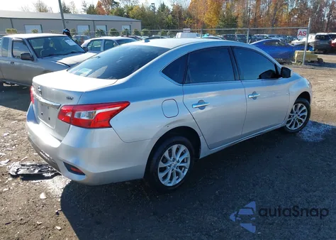 2018 Nissan Sentra Sv из США, поврежденный, VIN 3N1AB7APXJY246955